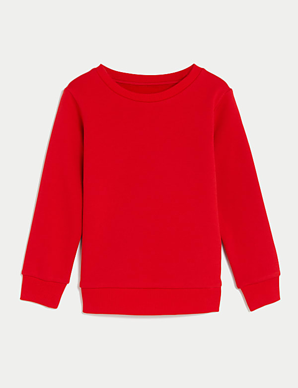 Unisex Cotton Crew Neck Sweatshirt (2-16 Yrs) - BN