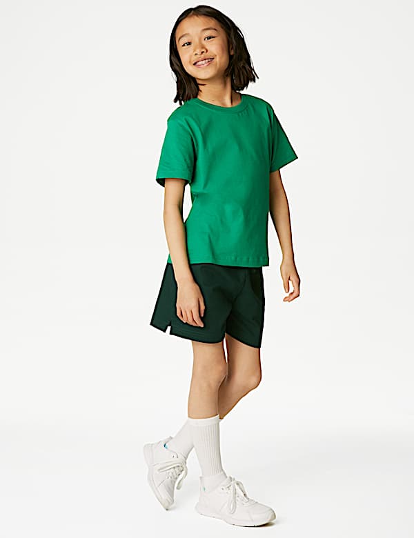 Unisex Pure Cotton Sports Shorts (2-16 Yrs) - IT