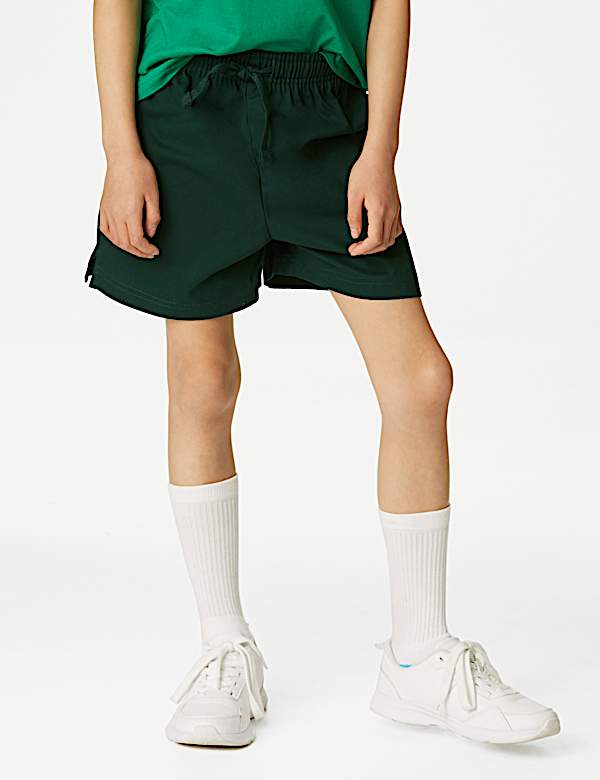 Unisex Pure Cotton Sports Shorts (2-16 Yrs) - IT
