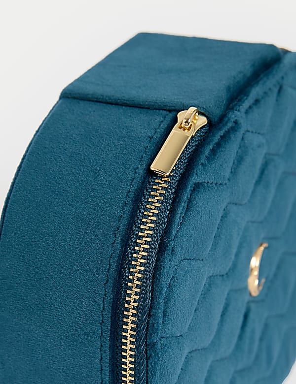 Quilted Velvet Jewellery Box - LU