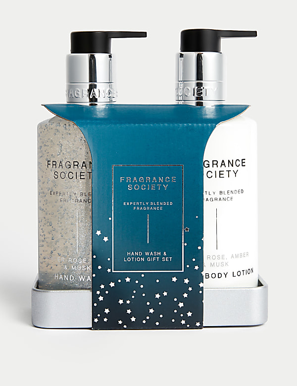 Winter Rose Hand Wash & Lotion Gift Set