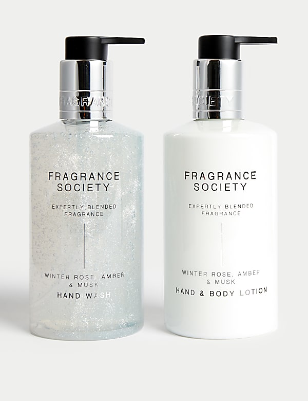Winter Rose Hand Wash & Lotion Gift Set