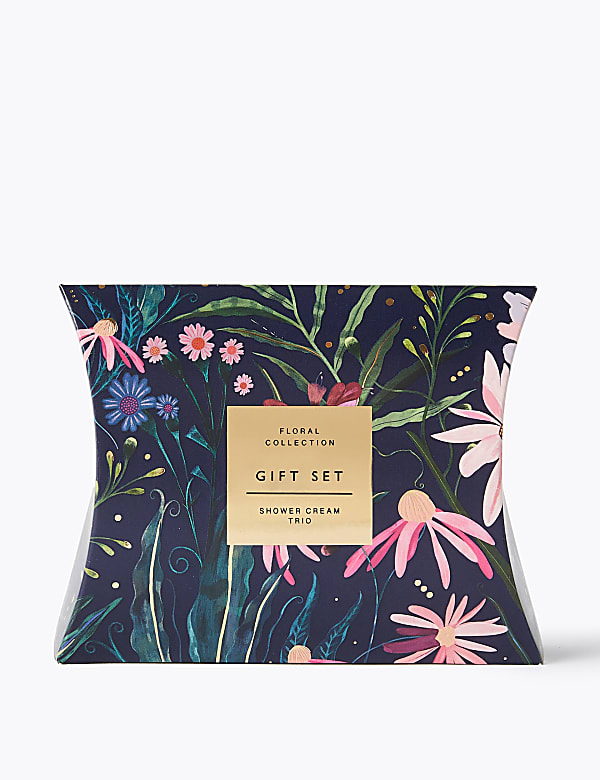Floral Collection Shower & Bath Cream Trio