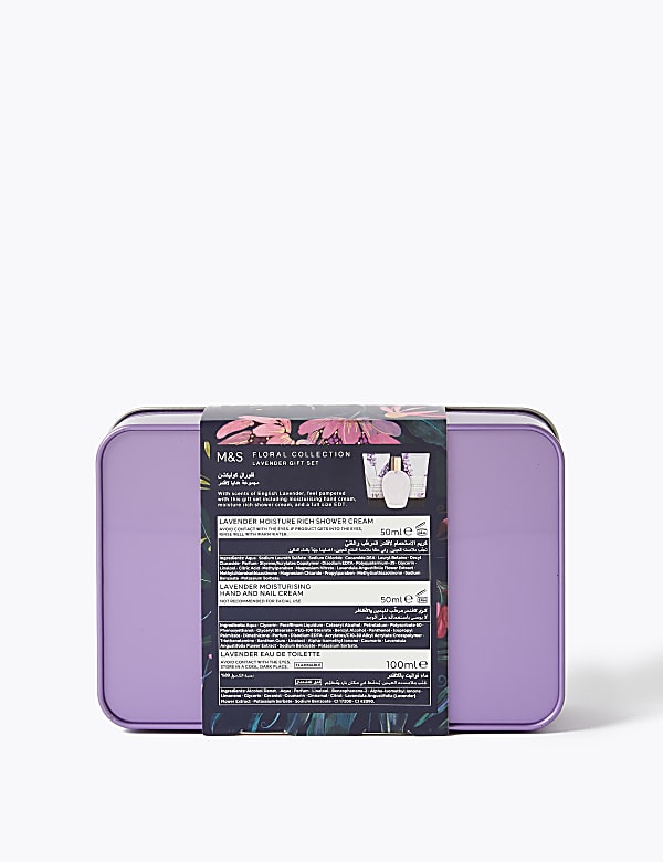 Floral Collection Lavender Gift Set