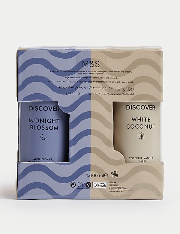 Shower Gel Quad Set