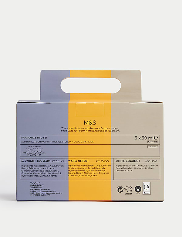 Eau de Toilette Trio Gift Set