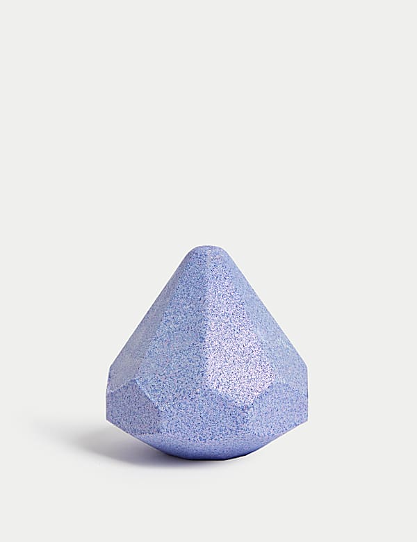 Gem Bath Fizzer Purple