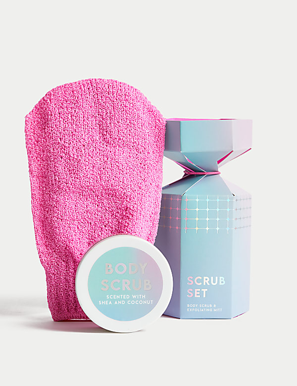 Body Scrub and Mitt Gift Set 100ml