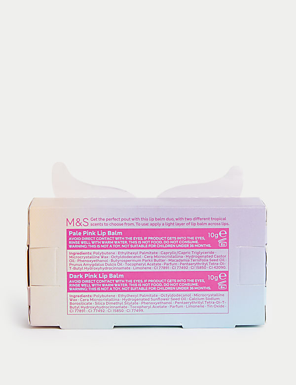 Διπλή συσκευασία με βάλσαμο χειλιών Mermaid - GR