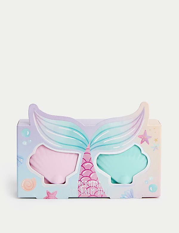 Διπλή συσκευασία με βάλσαμο χειλιών Mermaid - GR