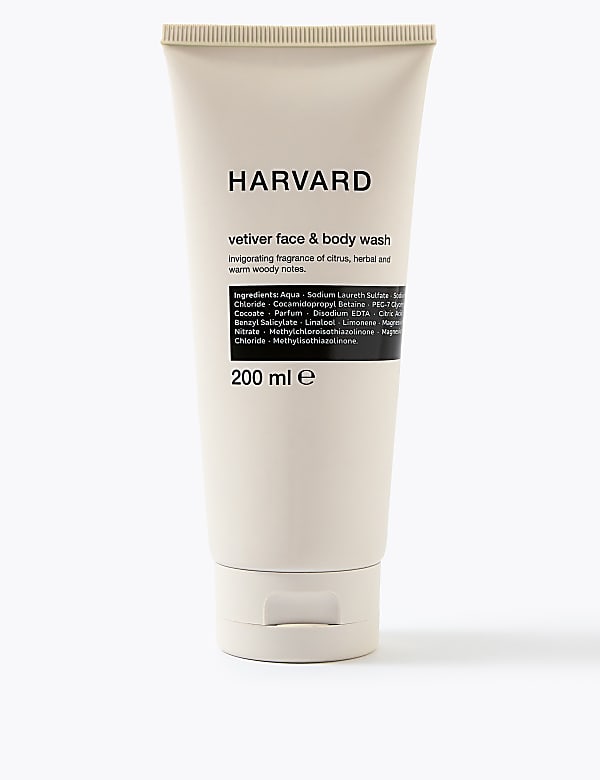 Vetiver Face & Body Wash 200ml