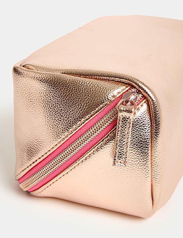 Wide Opening Travel Makeup Bag