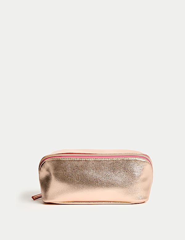 Wide Opening Travel Makeup Bag
