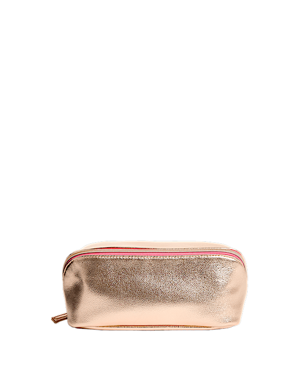 Wide Opening Travel Makeup Bag