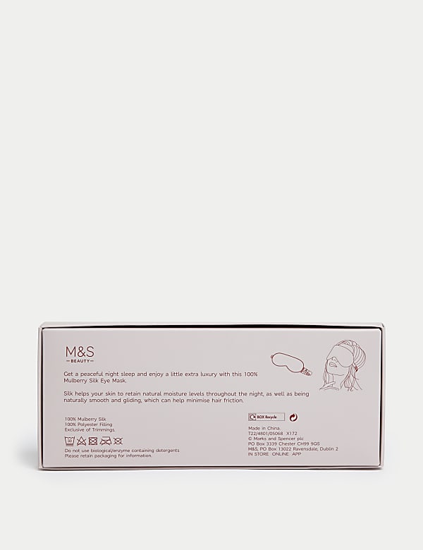 Μάσκα ματιών με 100% μετάξι μουριάς - GR