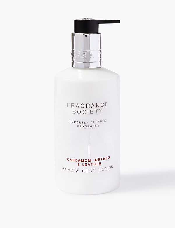 Cardamom, Nutmeg & Leather Hand & Body Lotion 265ml