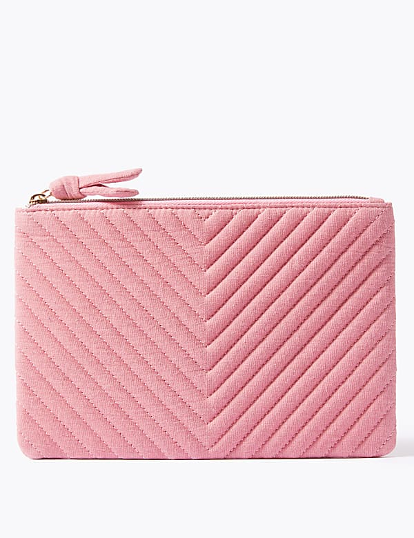 Quilted Toiletry Bag