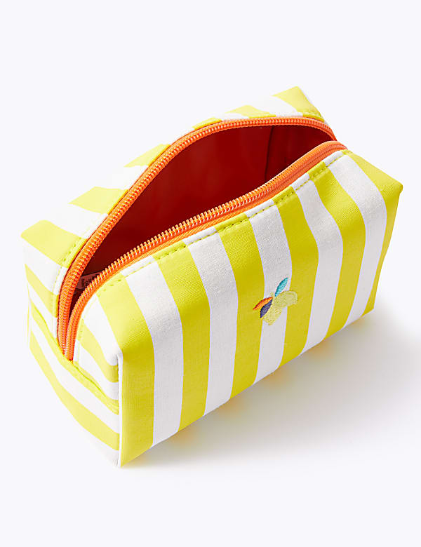 Striped Lemon Toiletry Bag - GR