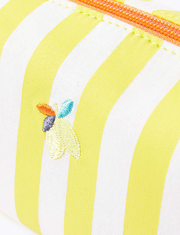 Striped Lemon Toiletry Bag - GR