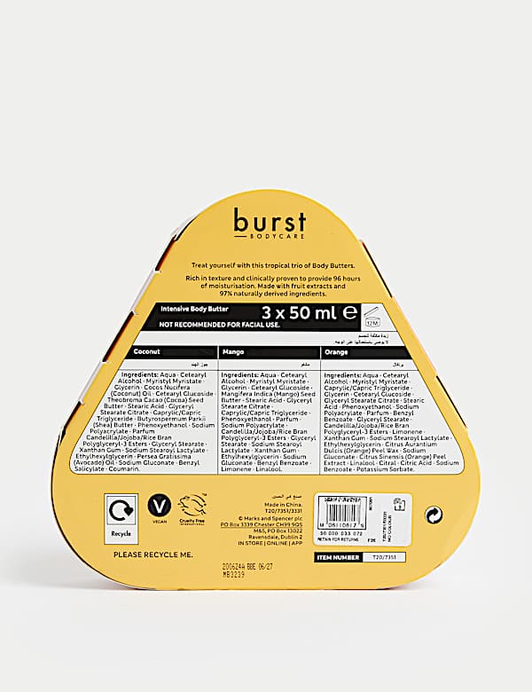 Fruity Body Butter Trio