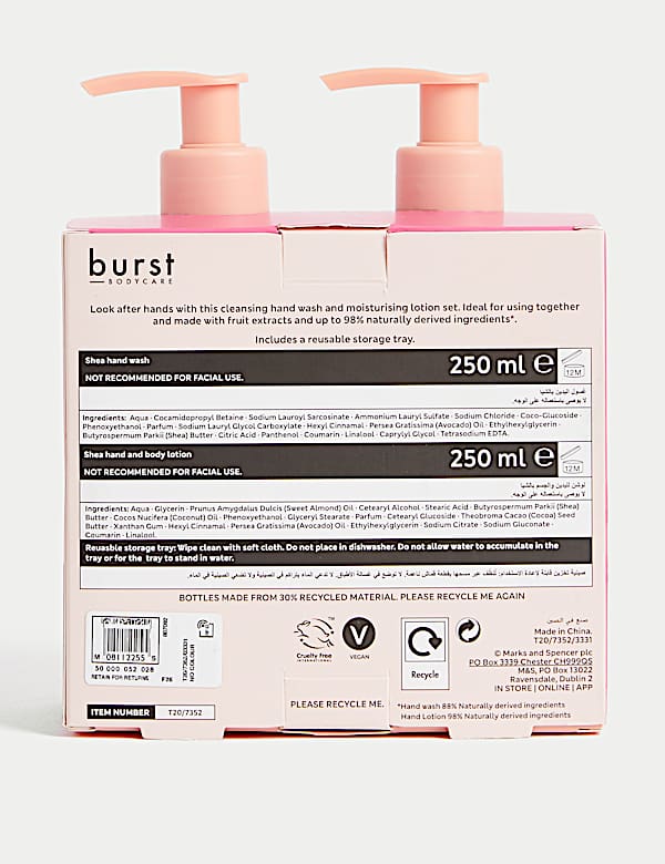 Shea Hand Wash & Lotion Duo