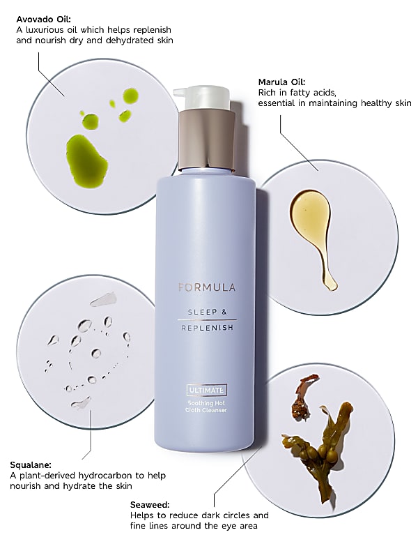 Sleep & Replenish Hot Cloth Cleanser 190ml