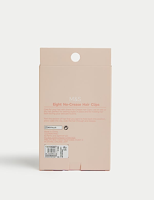 Σετ με οκτώ κλιπ μαλλιών για styling - GR