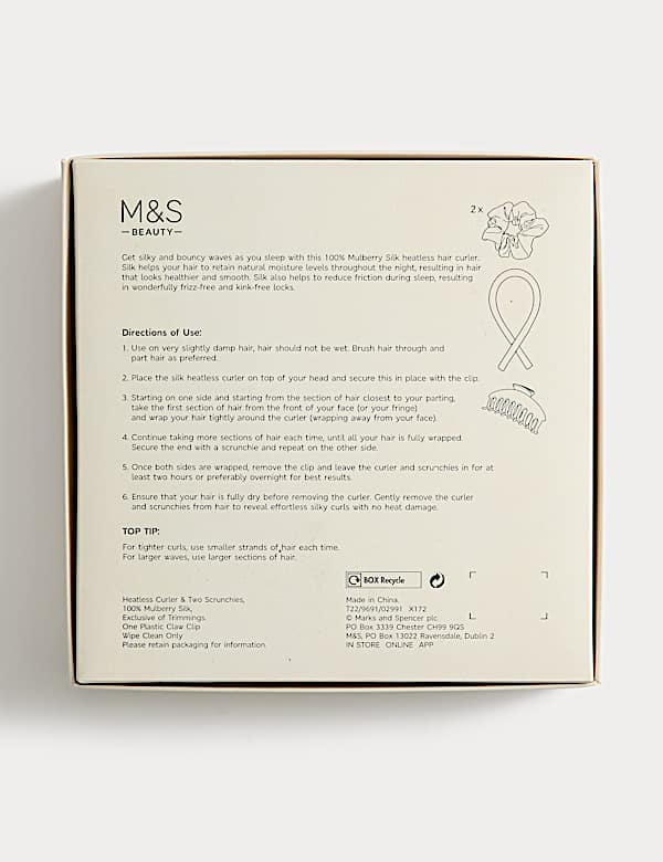 Pure Mulberry Silk Heatless Curler - CZ