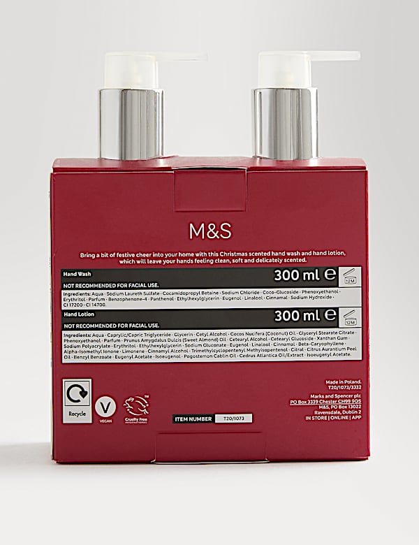 Mandarin, Clove & Cinnamon Hand Wash & Lotion Set