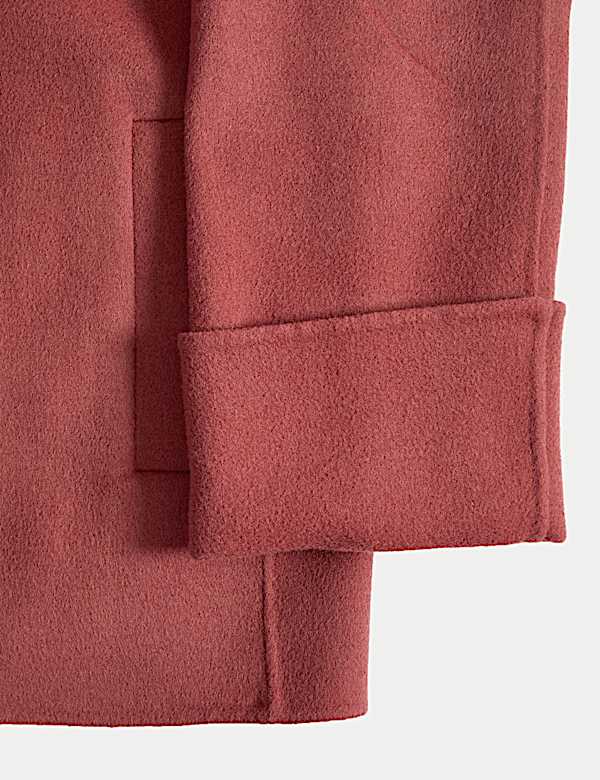 Mantel Sarat Wol dengan Syal - ID