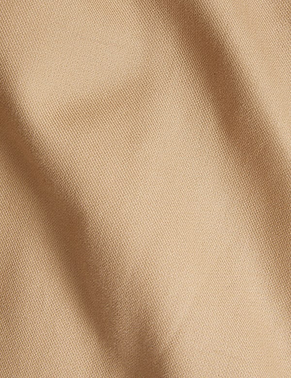 Pure Cotton Belted Trench Coat - ES