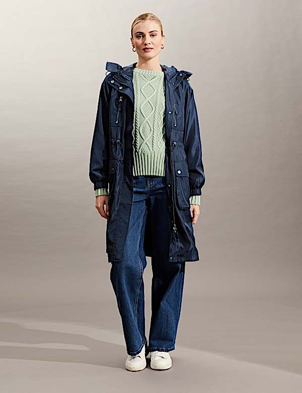 Hooded Raincoat - JE