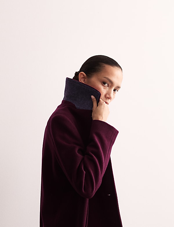 M&s purple coats shop
