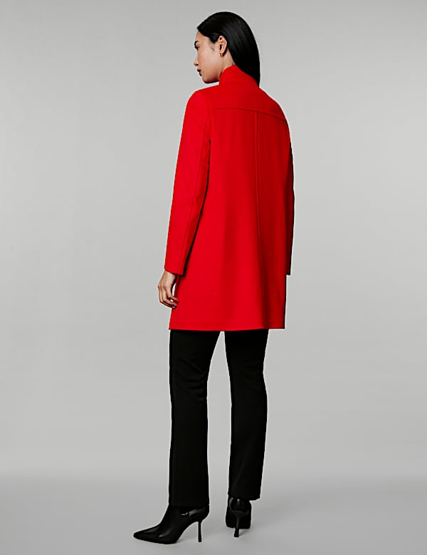 Mantel Mobil Berleher Tinggi Wol Murni - ID