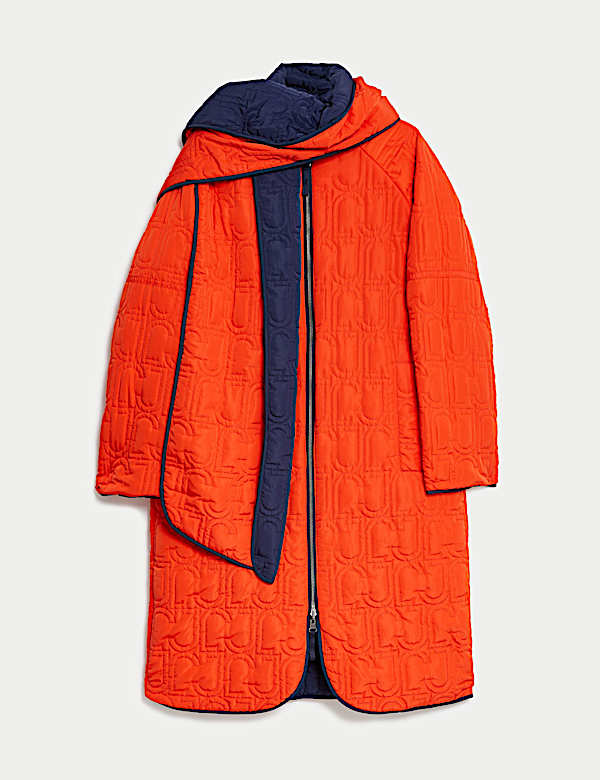 Quilted Reversible Puffer Coat - PL