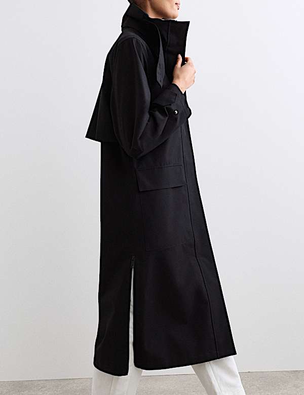 Relaxed Waterproof Rain Jacket - CA