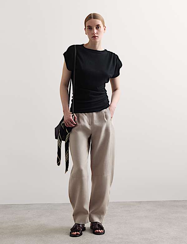 Merino Wool With Silk Knitted Top - IT