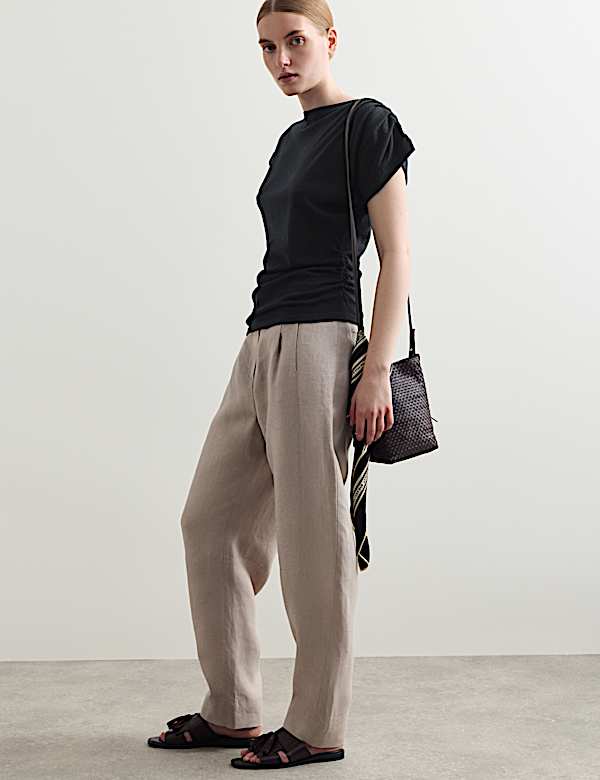 Merino Wool With Silk Knitted Top - IT