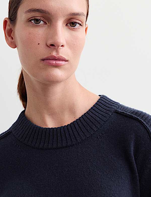 Pure Lambswool Crew Neck Jumper - CA