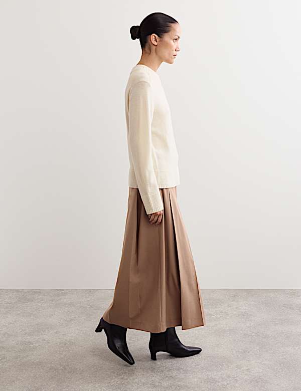 Jersey 100% lana lambswool con cuello redondo - ES