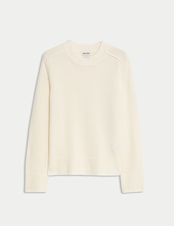 Jersey 100% lana lambswool con cuello redondo - ES