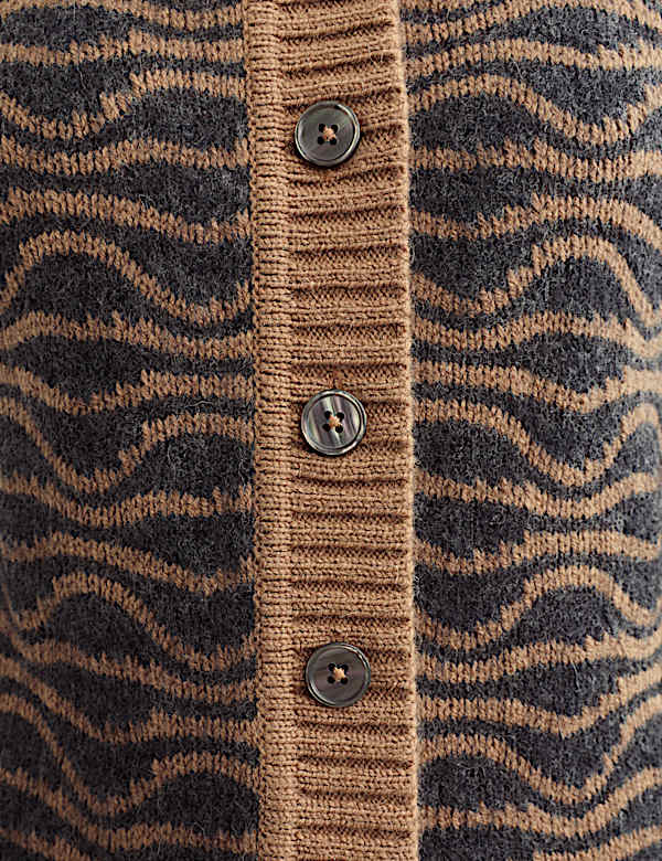 Wool Rich Knitted Vest with Alpaca - VN
