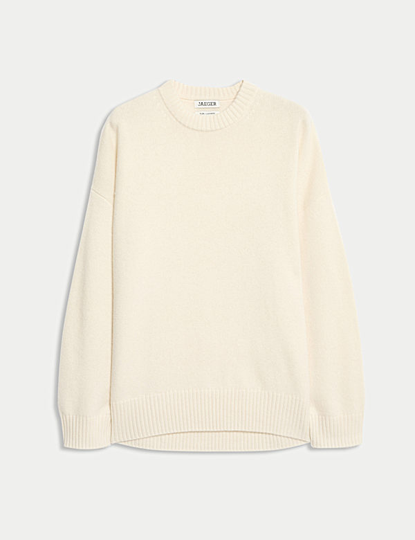 Pull 100 % cachemire à col rond - FR