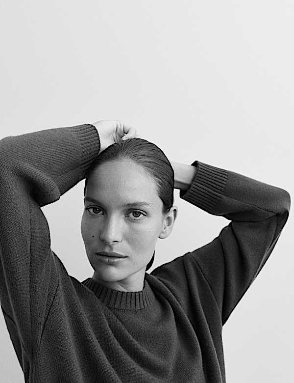 Pure Cashmere Crew Neck Jumper - GR