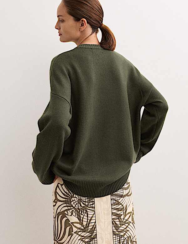 Pure Cashmere Crew Neck Jumper - GR