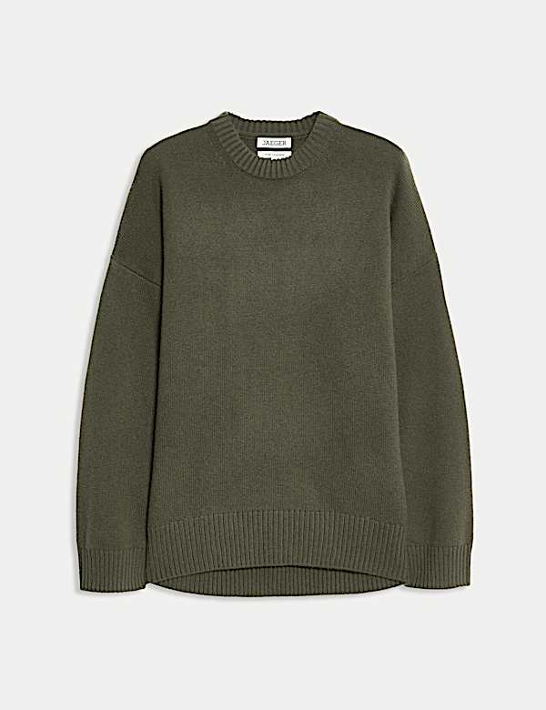 Pure Cashmere Crew Neck Jumper - GR