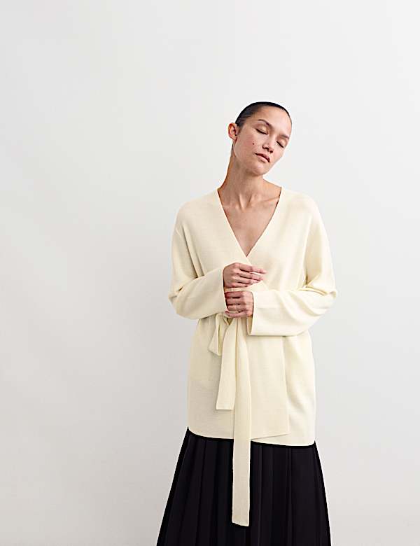 Wikkelvest van zuivere merinowol - BE