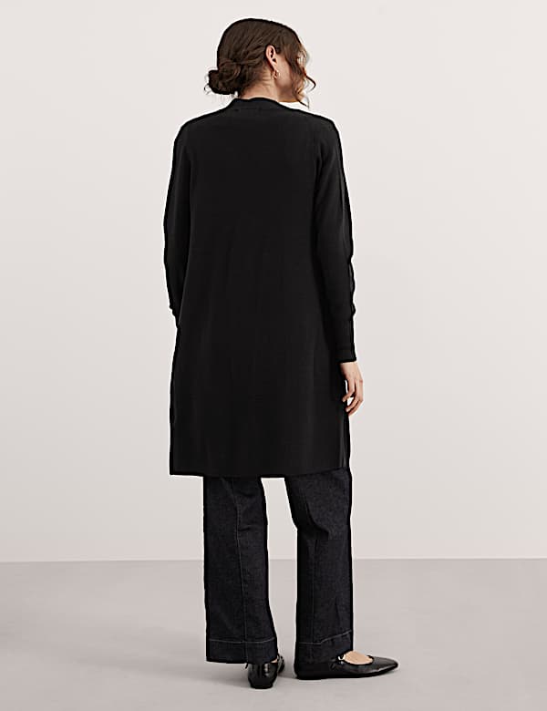 Pure Wool Longline Cardigan