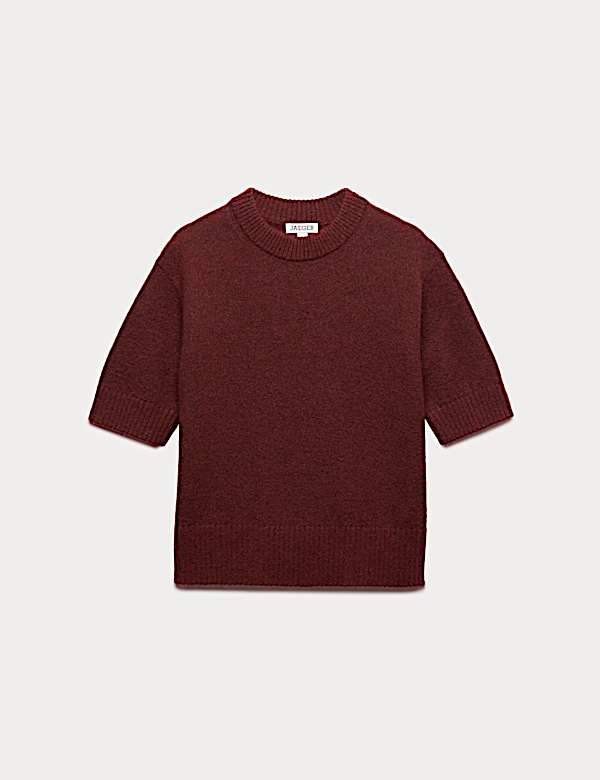 Mohair Blend Textured Jumper - CH