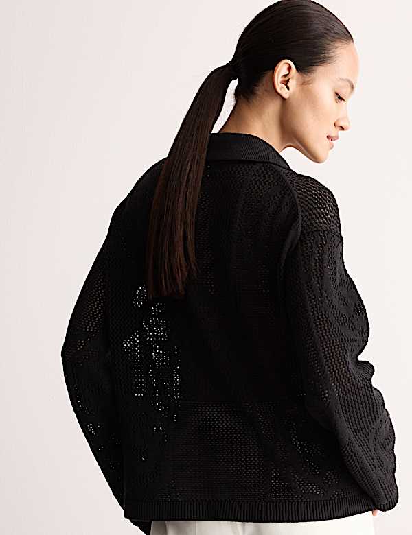 Gilet 100 % coton style patchwork - CA